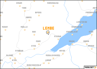 map of Lembé