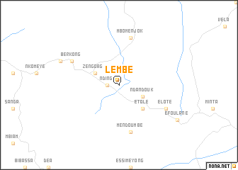 map of Lembé