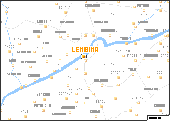 map of Lembima