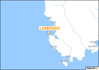 map of Lembinwen