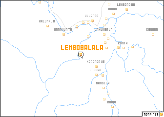 map of Lembobalala