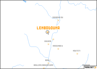 map of Lembodouma