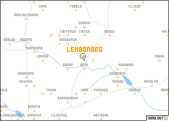 map of Lèmbonoro