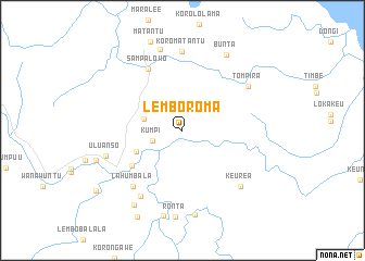 map of Lemboroma