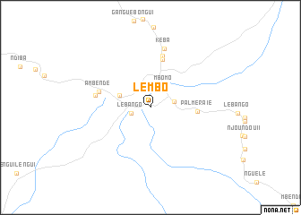 map of Lembo