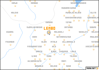 map of Lembo