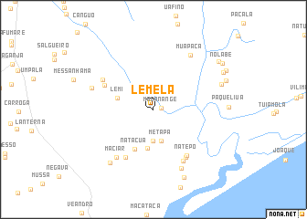 map of Lemela