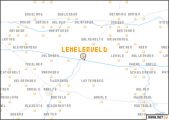 map of Lemelerveld