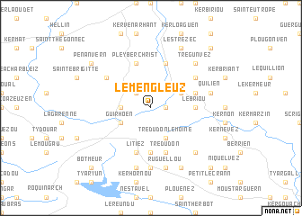 map of Le Mengleuz