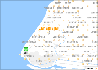 map of Le Merisier