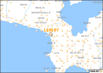 map of Lemery