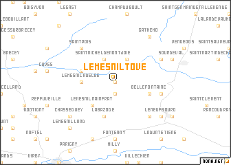 map of Le Mesnil-Tôve