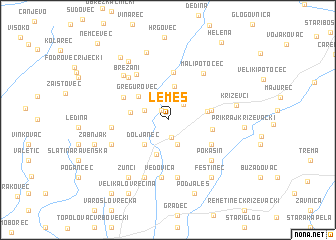 map of Lemeš