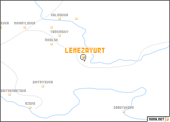 map of Lemezayurt