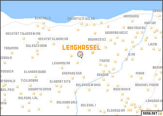 map of Lemghassel