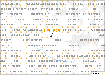 map of Lemiers