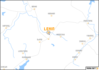 map of Lemin