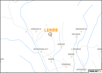 map of Lemira