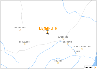 map of Lemjajta