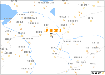 map of Lemmaru