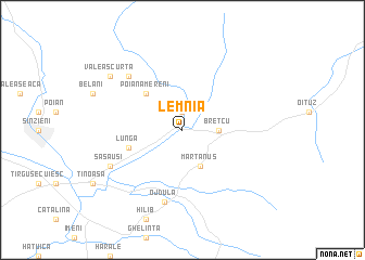 map of Lemnia