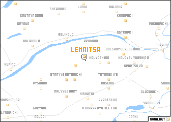 map of Lemnitsa
