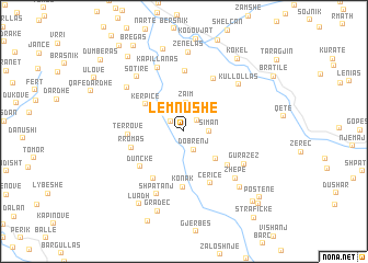 map of Lemnushë