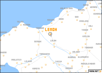 map of Lemoh