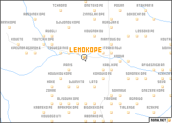 map of Lémokopé