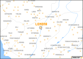 map of Lemona