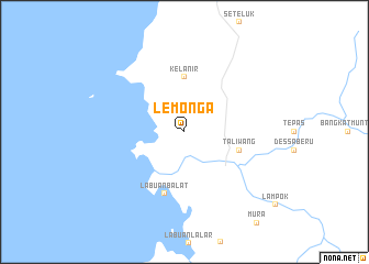 map of Lemonga