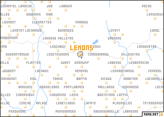 map of Le Mons