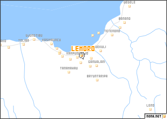 map of Lemoro