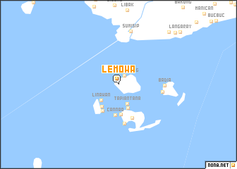 map of Lemowa