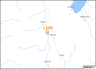 map of Lemo