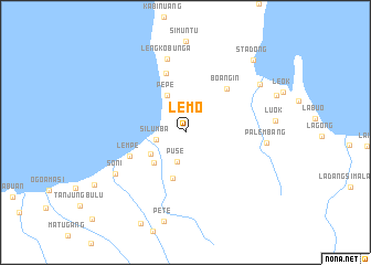 map of Lemo