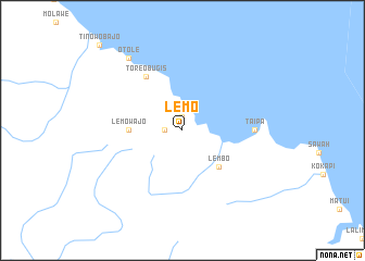 map of Lemo