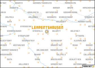 map of Lempertshausen