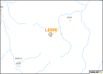 map of Lempe