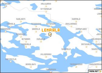 map of Lempiälä