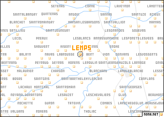 map of Lemps