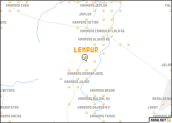 map of Lempur