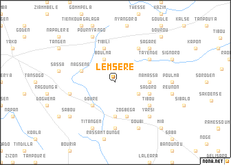 map of Lèmséré