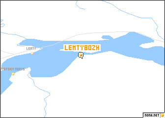 map of Lemtybozh