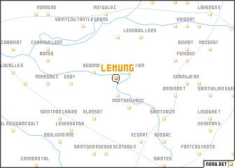 map of Le Mung