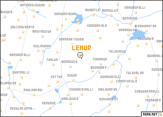 map of Lemūr