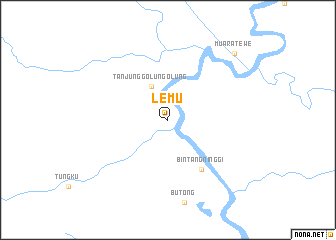 map of Lemu