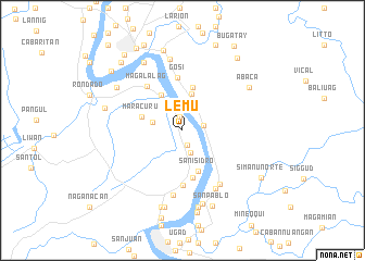 map of Lemu