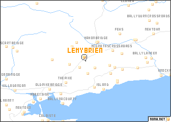map of Lemybrien