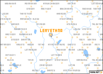 map of Lemyethna